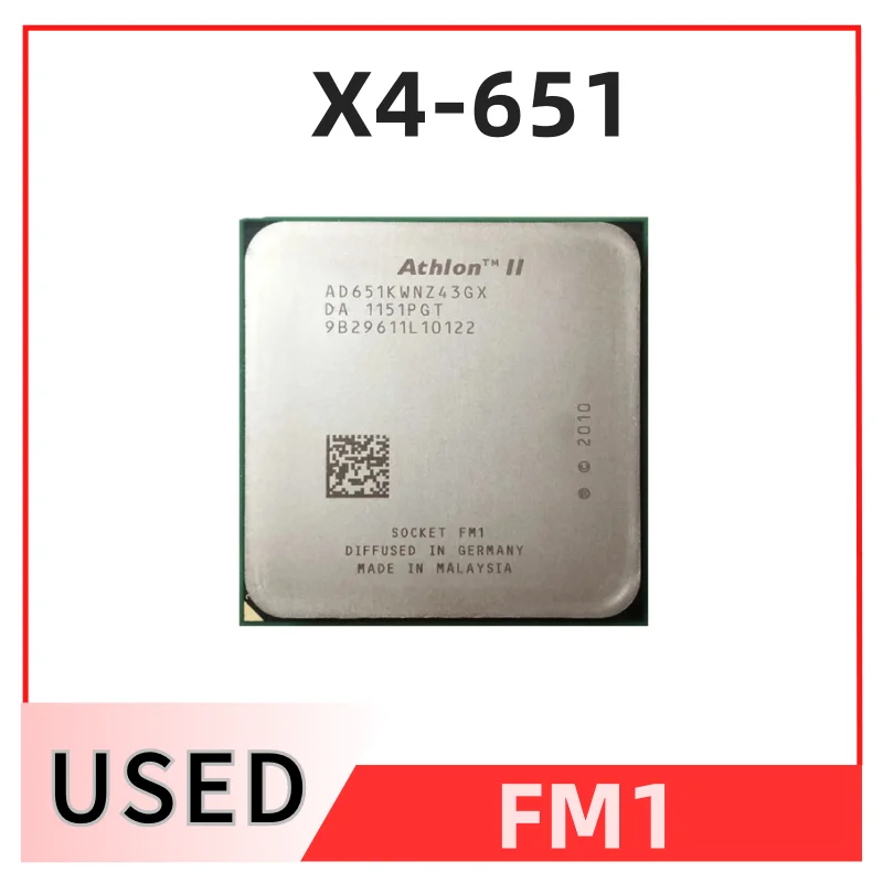 ֽ II X4-651 3.0 GHz  ھ CPU μ, AD651XWNZ43GX  FM1